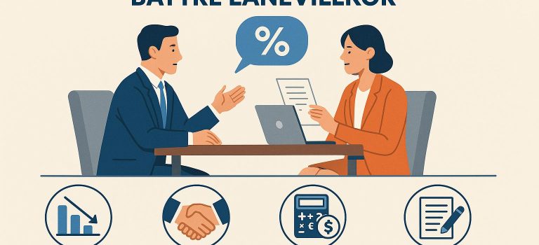 Hur man förhandlar om bättre lånevillkor