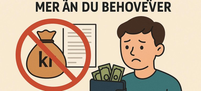 Hur du undviker att låna mer än du behöver