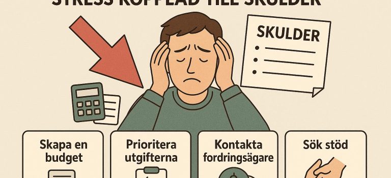 Hur man hanterar ekonomisk stress kopplad till skulder