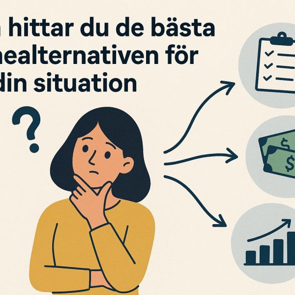 Så hittar du de bästa lånealternativen för din situation
