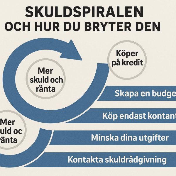 Vad är skuldspiralen och hur bryter du den?