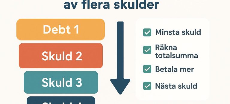 Hur man prioriterar betalning av flera skulder