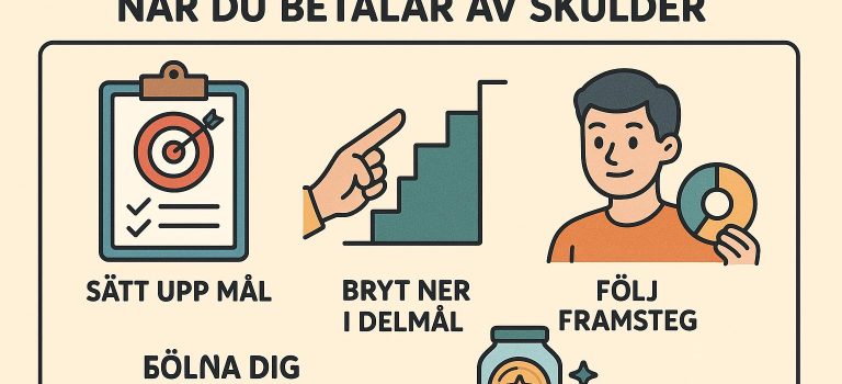 Så håller du motivationen när du betalar av skulder