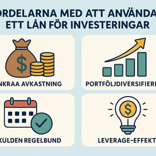 Fördelarna med att använda ett lån för investeringar