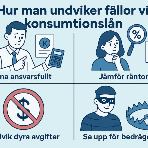 Hur man undviker fällor vid konsumtionslån