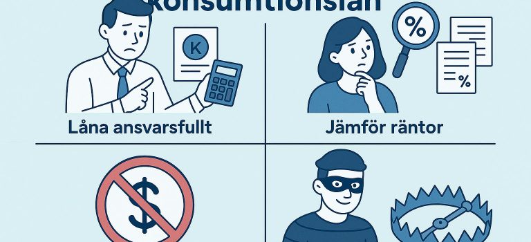 Hur man undviker fällor vid konsumtionslån