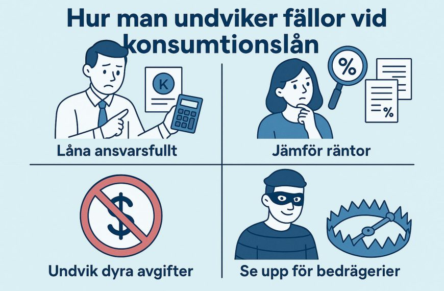 Hur man undviker fällor vid konsumtionslån