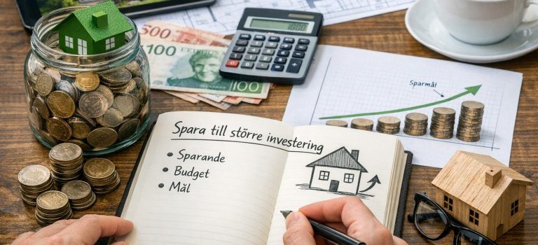 Hur du planerar att spara till en större investering Hur du planerar att spara till en större investering