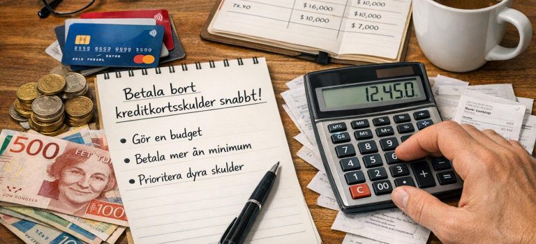 Tips för att betala av kreditkortsskulder snabbare Tips för att betala av kreditkortsskulder snabbare