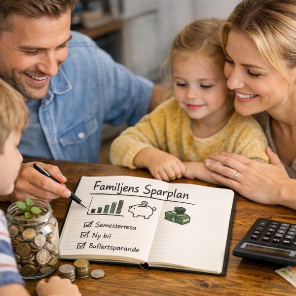 Hur du skapar en realistisk sparplan för familjen