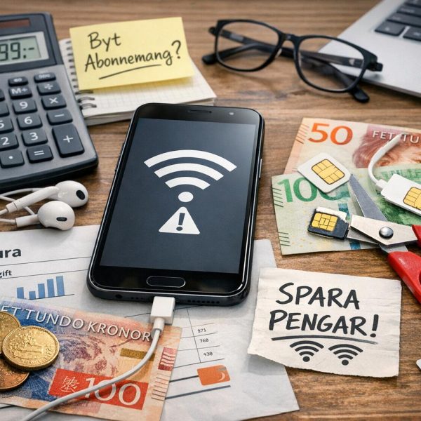 Tips för att minska mobil- och internetkostnader