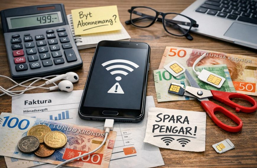 Tips för att minska mobil- och internetkostnader