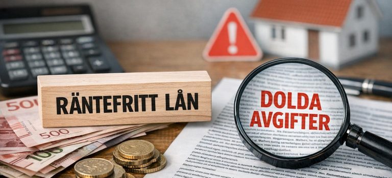 Vad du bör veta om räntefria lån och dolda avgifter