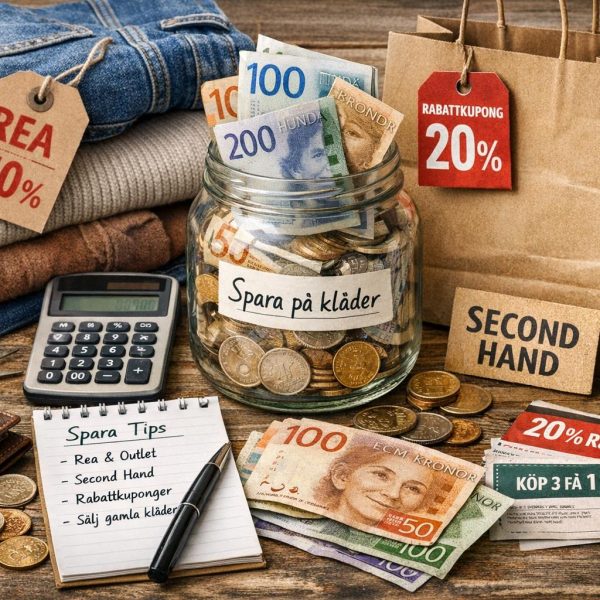 Hur du sparar pengar på kläder och shopping