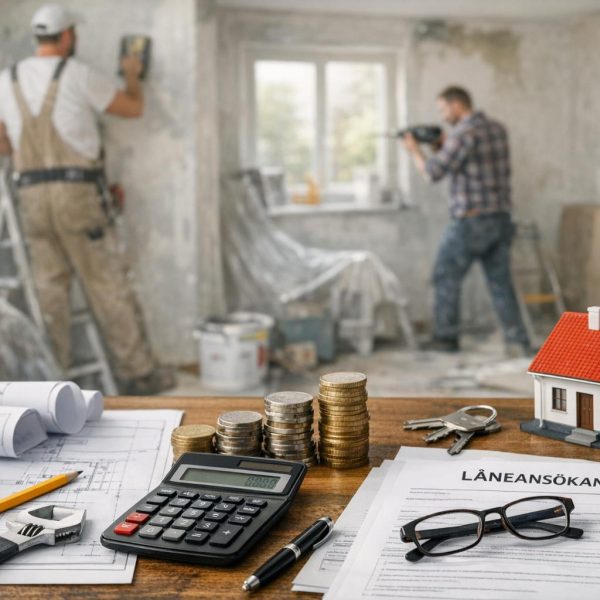 Vad du bör tänka på vid bostadsrenovering och lån