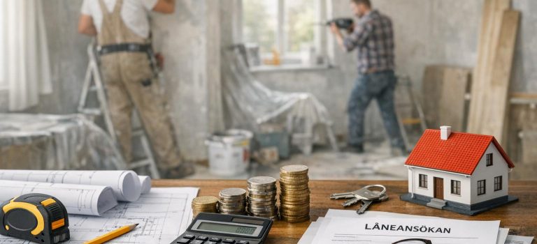 Vad du bör tänka på vid bostadsrenovering och lån