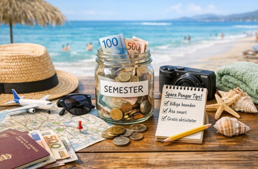 Tips för att spara pengar under semestern